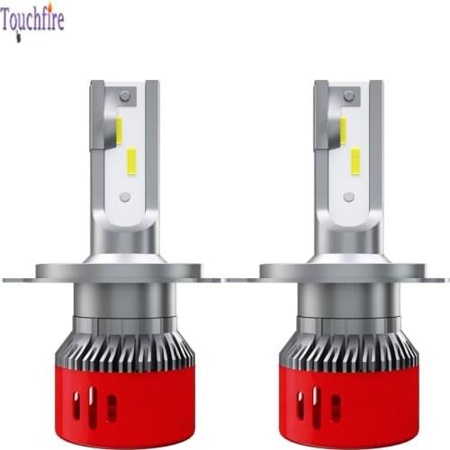 2Pcs Auto Headlight CSP Chip H7 H4 Hi-Lo H8 H9 H11 9005 HB3 9006 HB4 Car LED Bulbs 60W 6000LM 6000k Headlamp White 12-24V