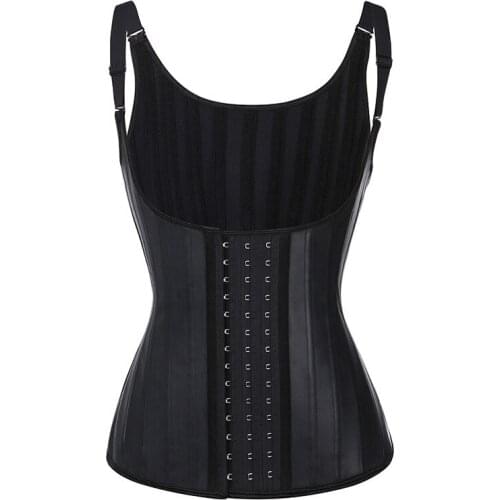 25 Steel Bones Latex Vest Waist Trainer Slimming Underwear Cincher Slimming Belt Modeling Strap Shapers Body Shaper
