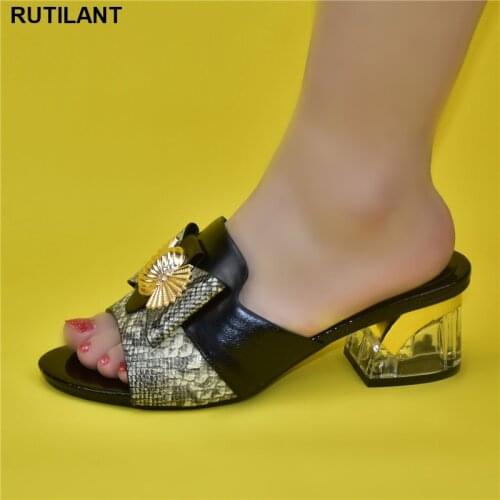 New Fashion Nigerian Ladies Shoes and Sandals Luxury Designer High Heels Sandals Women Nigerian Women Wedding Shoes Party Pumps