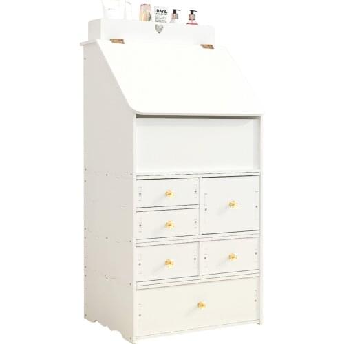 Wooden Makeup Organizer Box Bathroom Cosmetics Organizer For Storing Cosmetics Storage Organizer Large Capacity Drawer Organizer