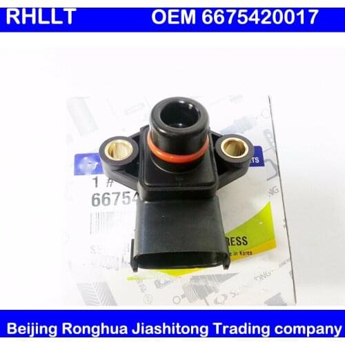 For Genuine Booster Pressure Sensor for Ssangyong Actyon Rodius Stavic Kyron Rexton2 STAVIC+Euro4 6675420017 66754 20017
