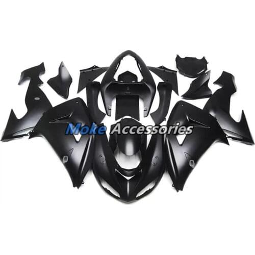 Motorcycle Fairings Kit Fit For Zx-10r 2006-2007 Ninja Bodywork Set High Quality ABS Injection NEW Matte Black
