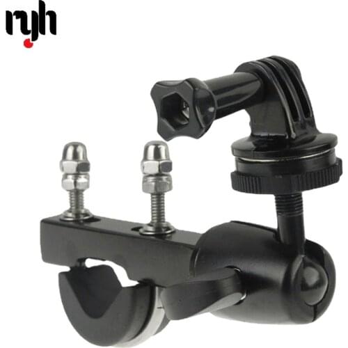 Motorcycle Bike Handlebar Mount for Go pro GoPro Hero 8 7 6 5 4 3 SJCAM EKEN H9 Xiaomi Yi 4k Action Camera DV Rail Tripod Holder