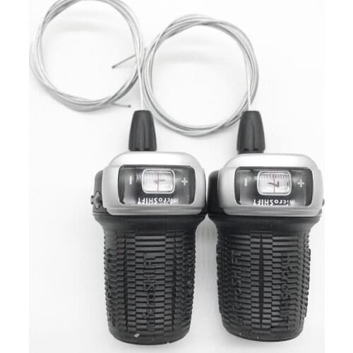 MicroSHIFT Twist Type 3X7 Speed shifter Triple Index With visual window Mountain Bike Derailleur DS85-7 Shift