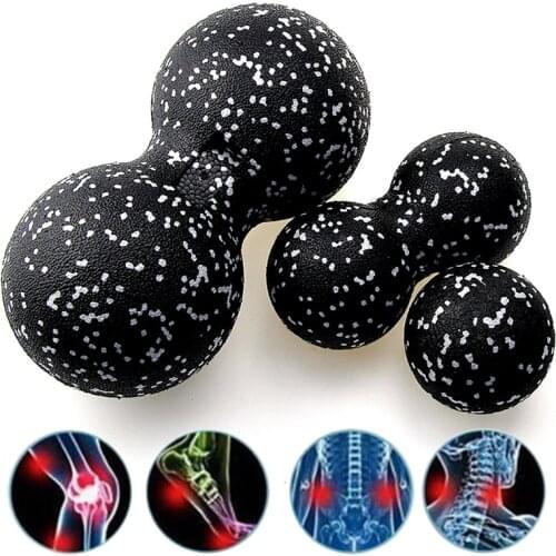 EPP Peanut Massage Ball Body Fascia Relaxation Yoga Exercise Relieve Fitness Balls High Density Muscle Relieve Massage Ball Set