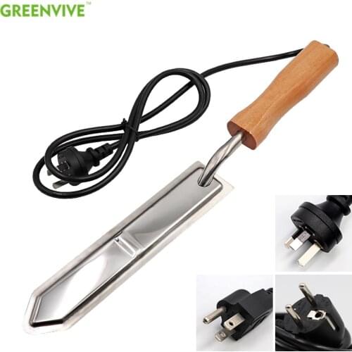 110/220V Electric Stainless Steel Extractor Uncapping Knife Cut Bee Hive Honey Scraper Beekeeping Tools