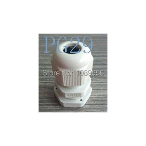 PG29 Cable Glands Nylon plastic waterproof Waterproof Gasket Plastic Cable Gland 25PCS