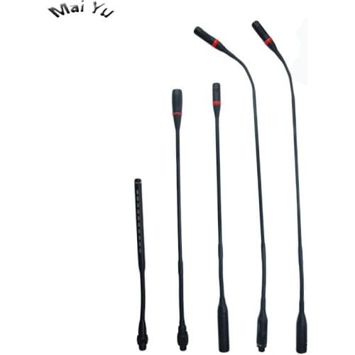 Professional Meeting Microphone Head Aviation Straight XLR 3pin for Computer Table Microfone 25cmm 45cmm 59cm