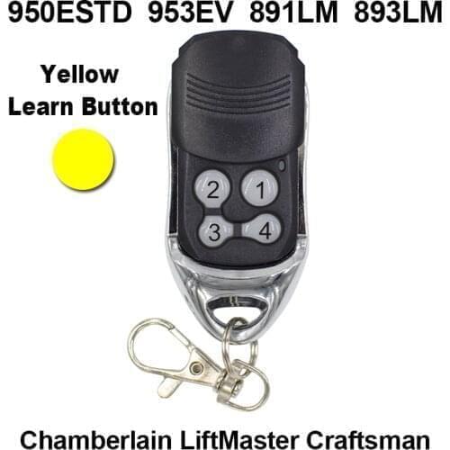 LiftMaster Chamberlain 891LM 893LM 950ESTD 953EV Garage Door Remote Control Transmitter Replacement High Quality