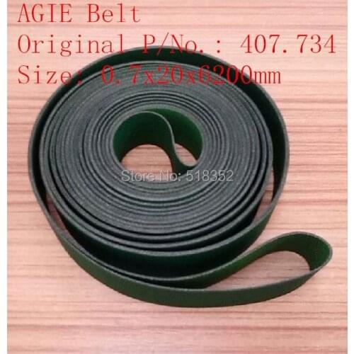AGIE Belt 407.734 EDM Belt Agie parts 20x6200mm Wire EDM Machine Spare Parts