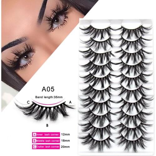 Lashes 5/10/16 Pairs 3D Mink Lashes Faux Eyelashes Mink False Eyelashes Dramatic Volume Lashes Eyelash Extension False Eyelashes
