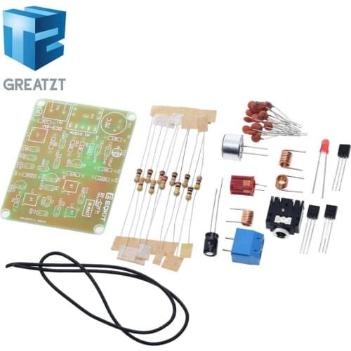 88-108MHz FM Frequency Modulation Wireless Microphone Module DIY Kits Transmitter Board Parts DC 3-6V FM Transmitter Module