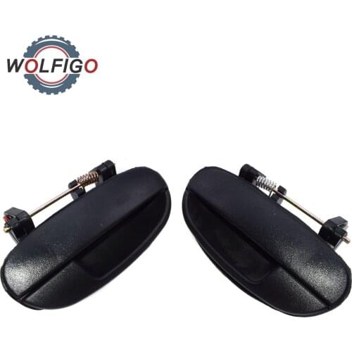 WOLFIGO New Rear Left Right Outside Outer Door Handle For Daewoo Lanos 1999 2000 2001 2002 96541631 96226330