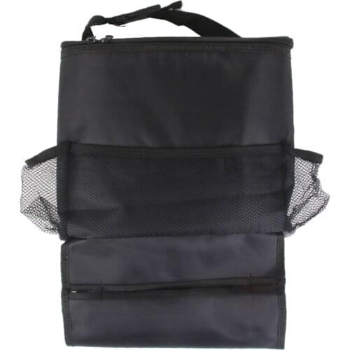Car Seat Back Multi-Pocket Storage Bag Tidy Organiser Cool Hot Travel Holder