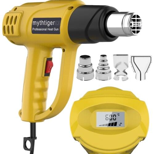 2000w NEW Heat Gun Air Dryer For Soldering Pneumatic Gun Thermal Blower Hot Air Gun For Shrink Wrapping Car Tools Plastic Solder