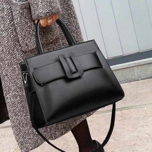 Designer Women Pu Leather Handbags Large Capacity Tote Bags High Quality Ladies Shoulder Messenger Bags Casual Crossbody Bag New