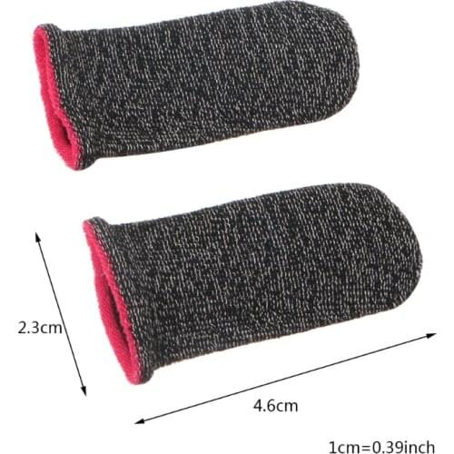 Breathable Mobile Game Controller Screen Finger Sleeve Touch Trigger for PUBG