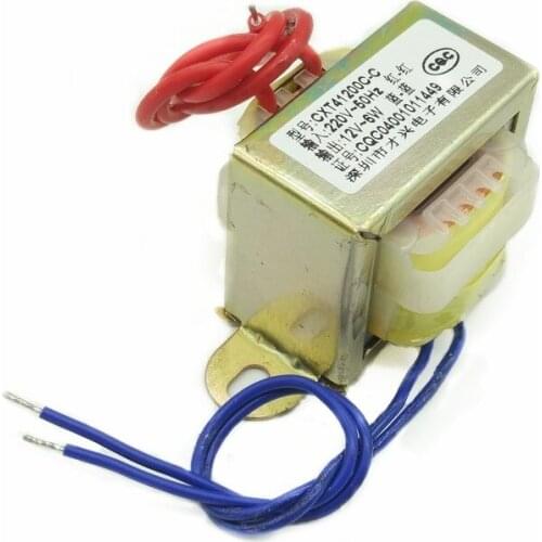 EI4120-6W power transformer 6W DB-6VA 220V to 12V 0.5A AC AC12V 500mA