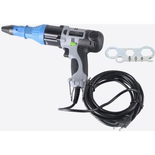 Electric Rivet Gun 220V Blind Riveting Gun Pump Core Electric Riveting Gun Suitable for Aluminum Core Rivets UP-48B