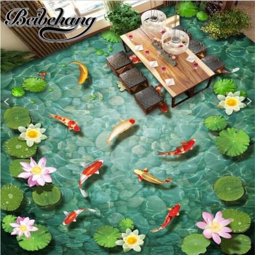 Beibehang Living room in the living room in accordance with the length of the width of the custom lotu carpets 3D floor painting