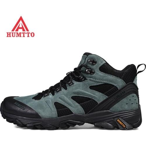 Humtto Waterproof Men‘s Hiking Shoes Men Breathable Climbing Men Sneakers Trekking Hunting Tourism Mountain boots Tactical shoes