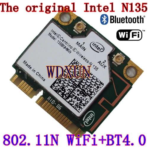 Intel Centrino Wireless-N 135 Wireless PCIe Half Mini Card With + BT 4.0