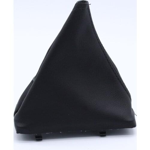 Leather Vehicle Interior T Bar Handle Cover Hand Brake Boot Gear Collars Accessories Parts for Ford Falcon FG FGX 08-18