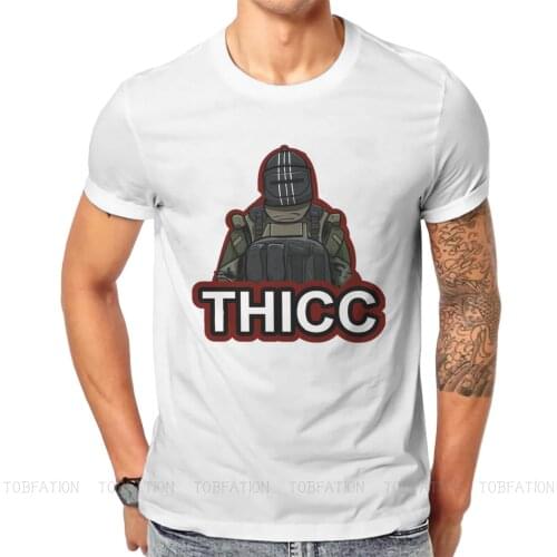THICC Newest TShirts Escape From Tarkov BEAR USEC Scavs Game Male Graphic Pure Cotton Streetwear T Shirt O Neck Big Size