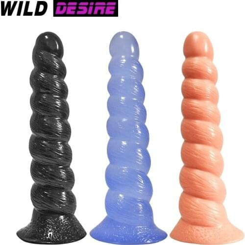 New thread anal plug long butt stopper anal dildo sex toys for women man anus massage expansion flirt masturbate adult products