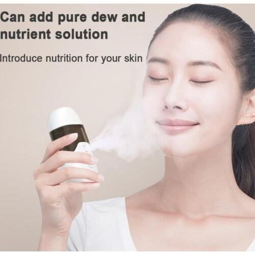 Steam Mist Facial Sprayer USB Humidifier Rechargeable Nebulizer Face Steamer Moisturizing Beauty Instruments Skin Care Devices