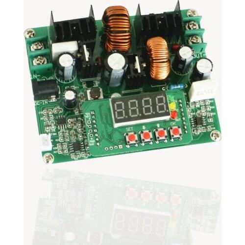 CNC 38V 6A Buck/Bost DC to DC Converter with Display/ DC Regulator Power Supply/Voltage Ammeter/Power Charge/Digital Voltammeter