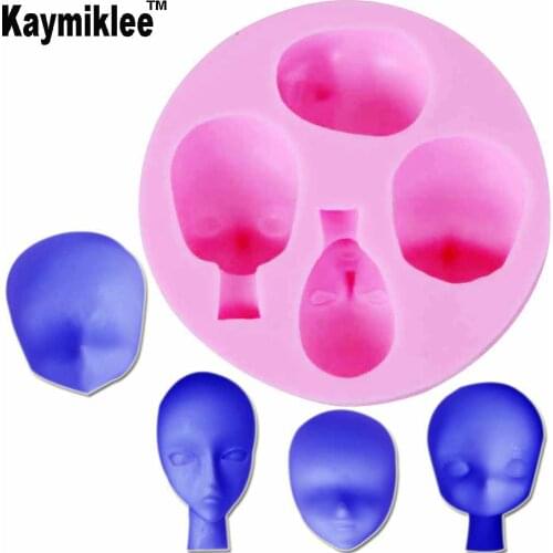 Baby Face Head Silicone Mold Fondant Molds Cake Decorating Tools For Cake, Chocolate, Candy, Fondant,Sugarcraft M845