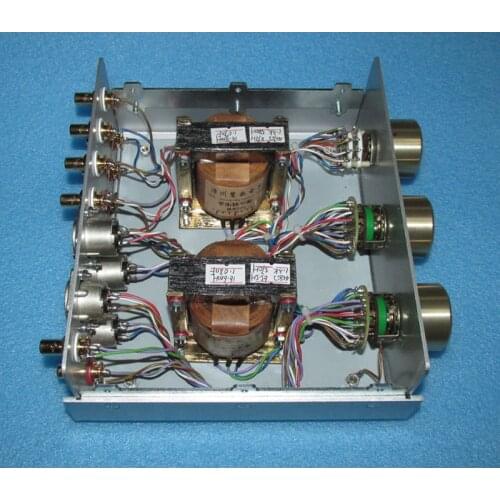 Super 10K: 90K wide frequency response permalloy signal transformer balanced single-ended universal conversion, 5 in 2 out