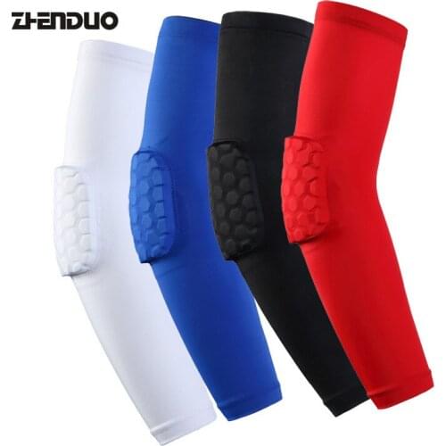 Protective equipment sports basketball anti-collision protection elbow long arm protection high bullet quick dry polyester