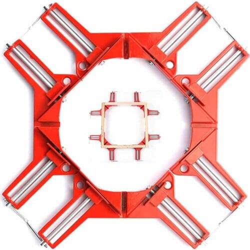 Onnfang 1/4Pcs Right Angle Clamp, 90 Degrees Corner Clamp, Picture Frame Holder, Glass Holder, For DIY Woodworking Hand Tools