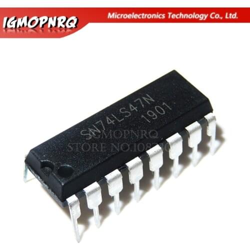 10pcs SN74LS47N SN74LS47 74LS47N 74LS47 DIP new original
