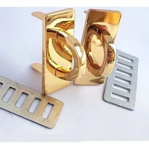 25 x 10mm Name Tags Metal Labels Luggage Tags