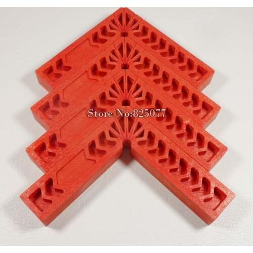 4PCS 100mm(4") Clamping Square High Strength Engineering Plastic Clamps for Woodworking KF1096