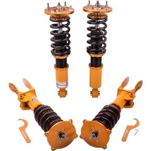 Complete Coilovers Shocks for Porsche Cayenne 955 957 2002-2010 24 Adjustable Damper