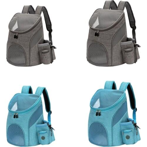 Breathable Pet Bag Outdoor Travel Small Animal Carrier Multifunctional Outing Portable Mesh Cat Dog Backpack