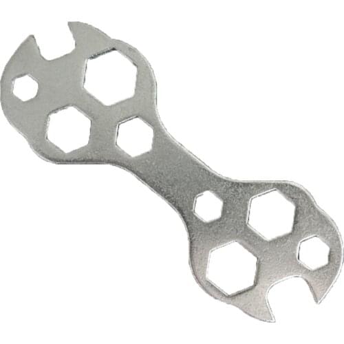 Bicycle Mountain Bike Repair Tools Hexagonal Porous Wrench Bicycle Cycling Bike Flat Wrench Set Steel Spanner
