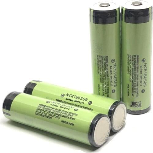 Panasonic Protected NCR18650B 3.7V 3400mah 18650 Rechargeable Lithium Battery with PCB For Flashlight Laptop Batteries