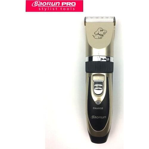Baorun Professional Pet Dog Hair Trimmer Animal Grooming Clippers Cat Cutter Machine Shaver Electric Scissor Clipper 110-240V AC