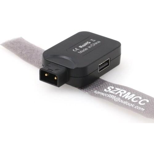 D-tap Male to Female Multifunctional Box with USB 5V DC8V Output Interface for Cameras Monitors