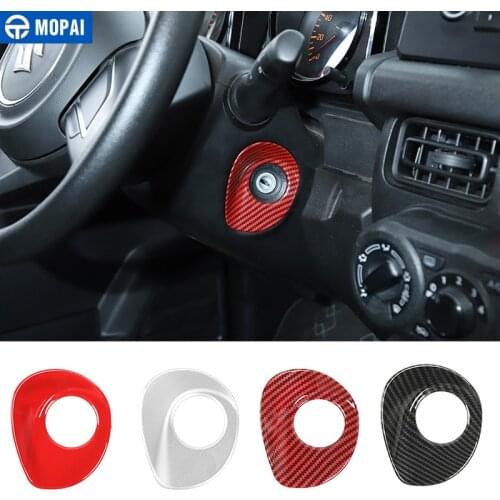 MOPAI Interior Accessories for Suzuki Jimny JB74 Car Key Hole Ignition Switch Decoration Stickers for Suzuki Jimny 2019 2020