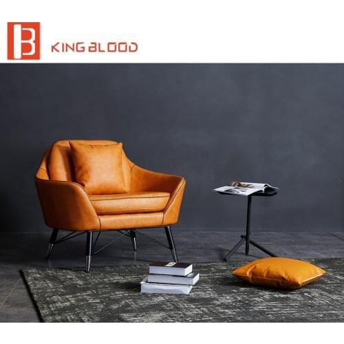 Home furniture sets two seater sinlge seater orange sofa pictures