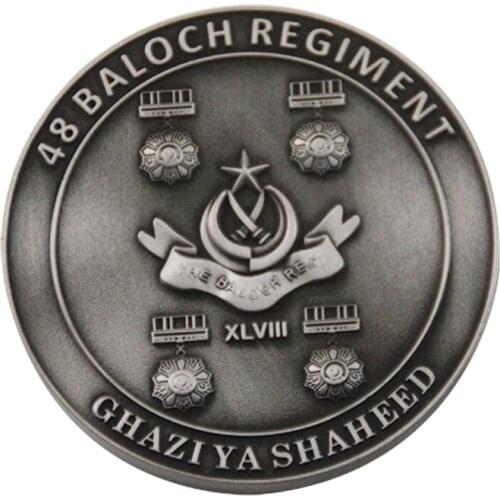 Low price 3D coin factory wholesale antique silver coin K200262