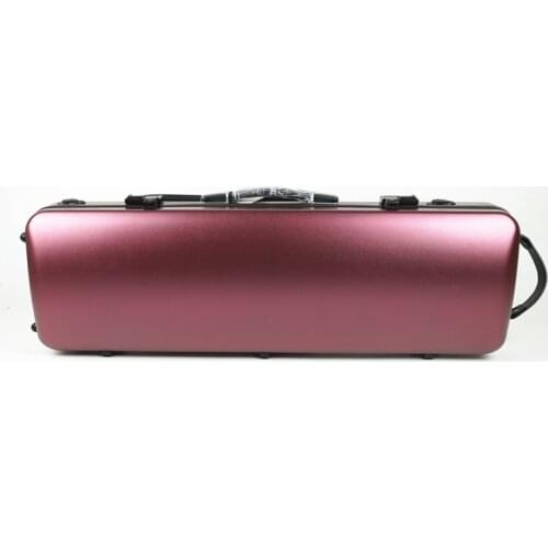 Newest violin case 3/4-4/4 carbon fiber with music sheet bag waterproof violin hard case with coded lock VFGX-03