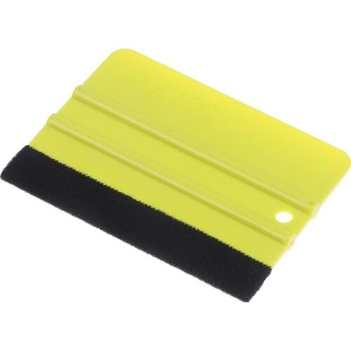 New Film Scraper Auto Folie Tool Double-sided Scrape Vinyl Carbon Fiber Window Ice Remover Wash Car Scraper Wrap Square