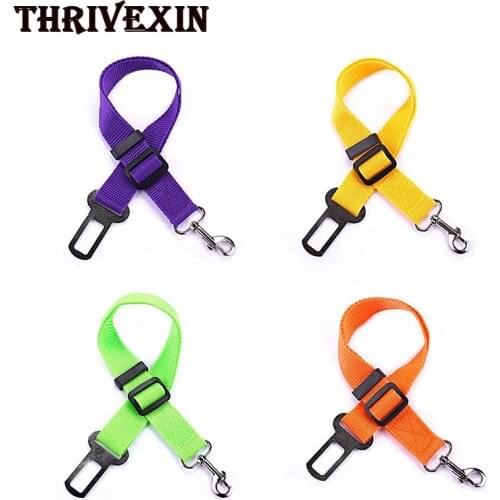 Adjustable Durable Pet Dog Cat Seat Belt, Tether Attachment To Harness for Dogs Cats Pet Accessories Dog Leash Harness Fashion